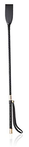 Rapidly Reitpeitsche Reitgerte Lang Holz Peitsche Rattan erotische Sex Gerte Flirten Sex Spielzeug für BDSM Bondage (Lang 54cm)