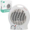 Coselena Electric Heater - 2KW Fan with 2 Heat Settings & Cooling Function - Portable with Adjustable Thermostat - Low Energy Silent Heating for Home, Office & Indoor Use - White