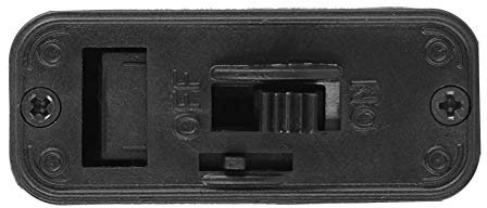 CCYLEZ RC-Schalter, 6-12 V An-/Aus-Schalter mit vergoldeten Anschlussclips für Benzinmotor, Modellflugzeug