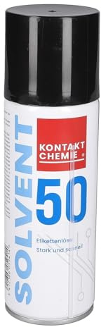 LUTH Premium Profi Parts Spray détachant d'étiquettes compatible avec CRC compatible avec contact Chemie 81009 Solvent50 200 ml
