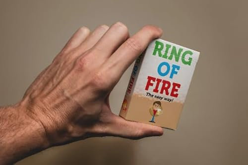 Ring of Fire Playing Cards/Kings Cup - Pre-Drinks Hen Do/Stag Do, University College Freshers Drinking Alcohol - Laminated Card Pack