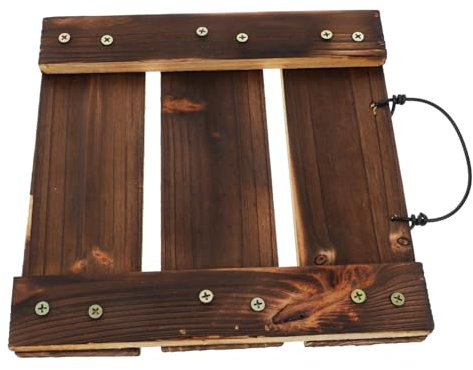 YARNOW Wandpflanzgefäß Für Draußen Vertikaler Pflanzkübel Für Zuhause Wandbehangpflanzgefäße Für Zimmerpflanzen Hängepflanzgefäß Aus Holz Wanddekor Für Drinnen Wandpflanzgefäß Für Innenrä