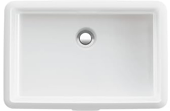 Laufen Living City lavabo encastrado desde abajo, con rebosadero, parte inferior pulida, 490x310mm, blanco., H8124310001091