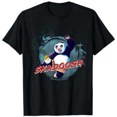 Kung Fu Panda Po Skadoosh Action Pose Maglietta