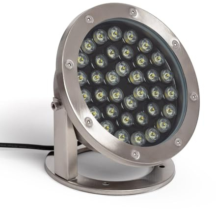 LEDKIA LIGHTING LED-Strahler Tauchfähig 36W Oberfläche 12V DC 4000K Neutralweiß
