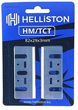 HM/TCT Hobelmesser 82mm für Elektrohobel Makita DKP180Z, DKP180RTJ, DKP181Z, DKP181ZU, 82x29x3mm (1 Satz = 2 Hobelmesser)
