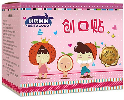 120 Pezzi Fumetto Bendaggi Adesivi, Ferite Intonaco Di Primo Soccorso Emostasi Band Aid Adesivi Per Bambini