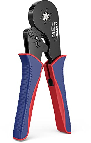 Sechskant Aderendhülsenzange 0.08-16mm² - TUBTAP® Crimpzangen Für AWG 28-5,Crimp Zange, Presszange，16-6
