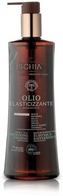 Sali di Ischia Professional - Olio da Massaggio Elasticizzante Rassodante 100% naturale, per contrastare smagliature, cicatrici e pelle secca - Con Olio di Argan, Jojoba, Cocco e Mandorle.