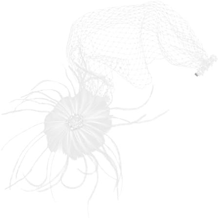 TEHAUX Fascinant Épingles à Cheveux Plumes Blanches pour Mariage Et Événements Accessoire Élégant pour Femmes Décoration De Fête Et Photographie