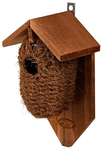 Esschert Design | Nistkasten Nistbeutel Zaunkönig | Kokos | 26x15x10 cm