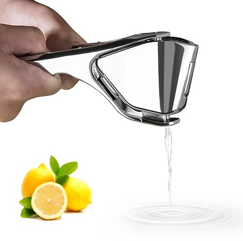 Bagrox Lemon Squeezer, Stainless Steel Lemon Juicer, Manual Juicer for Lemon Citrus Lime Orange, Handheld citrus Squeezer