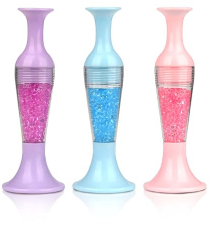 PENCHUAN 3 Stück Diamond Painting Stift zum Befüllen,Nachfüllbarer Vasenstift Blumentopf,Diamonds Painting Zubehör Stift,Diamant Malstift Spender,5D Punktbohrstift Malwerkzeug für Nagelkunsthandwerk