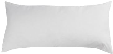 Yelley Cuscino 80 x 40 cm, cuscino per dormire di alta qualità con imbottitura in lana e rivestimento in cotone, comodo, traspirante e utilizzabile tutto l'anno
