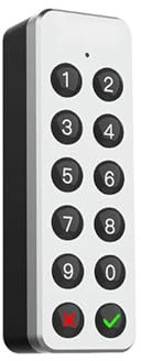 Cerradura de puerta inteligente, Cerradura De Puerta Intelinte Con Motor Más Fuerte, Cerradura Intelinte TUYA Con Huella Dactilar, Cerradura Electrónica Con Cilindro Original(F101 Keypad)