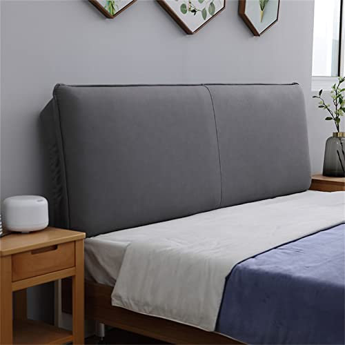 Bett Rückenlehne Volles Nachttekissen Kopfteil Kissen Wandkissen Gepolsterte Keilkissen Lendenkissen Lesen Kissen Für Tagesbett Schlafzimmer Bank,B,No headboard 70.8/180cm