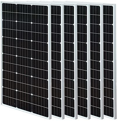 XINPUGUANG Panneau Solaire 1000w — 10 Pcs PERC Mono 100W 12V panneau solaire photovoltaïque, cellule solaire monocristalline technologie PERC, idéal pour camping-car, abri de jardin, bateau