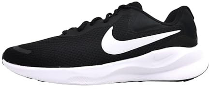 Nike Revolution 7 Straßenlaufschuh für Herren, Black/White, FB2207-001, 48.5 EU (14 US)
