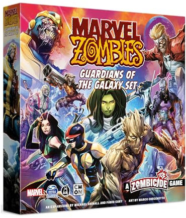 Marvel Zombies Guardians of The Galaxy Expansion - Strategie-Brettspiel, kooperatives Spiel für Kinder und Erwachsene, Zombie-Brettspiel, ab 14 Jahren, 1-6 Spieler, 90 Minuten Spielzeit, hergestellt