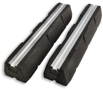 Idoneo Linea Dämpfungssockel Set | 2 Stück x 1000 mm für Klimaanlage und Wärmepumpen | Antivibrations-Bodenkonsole | 1000mm