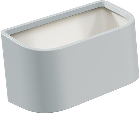 IMIKEYA Poubelle Corbeille à Papier Suspendue Caisse De Rangement Caisse Rangement Boîtes De Conservation Boite Conservation Caisses De Rangement Boite Rangement Les Hanches Blanche