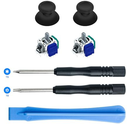 Mcbazel TMR Joysticks Électromagnétiques pour Xbox Series X&S/One/One X/One S, Accessoires de Remplacement pour Manette Xbox, Capuchons de Joysticks Inclus, Anti-Dérive
