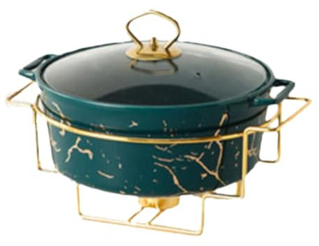 Eleeonora Ceramic Soup Tureen With Lid,Ceramic Soup Tureen,Traditional Clay Pot Cooking,Easy Clean,Large Capacity,Suitable For Refrigerator,Double Boiler,Dishwasher,Disinfection