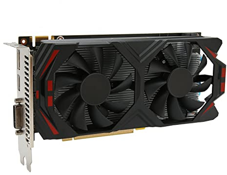 SUNGOOYUE Tarjeta de Gráficos de PC 2GB GDDR5 1114MHz Core Frequency 1228MHz Frecuencia de Impulso para Soporte de Procesamiento de Flujo Metal y Material Electrónico (#1)