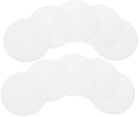 SHINEOFI Pannello Diffusore di Luce LED in Acrilico 10 Pezzi per Lampade, Piastra LED Opaca per Illuminazione Soffusa e Protezione Luce in Ambienti Domestici