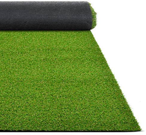Floordirekt - Prato artificiale modello Riviera, altezza: 14 mm, adatto per balconi ed esterni o come tappeto (100 x 400 cm)