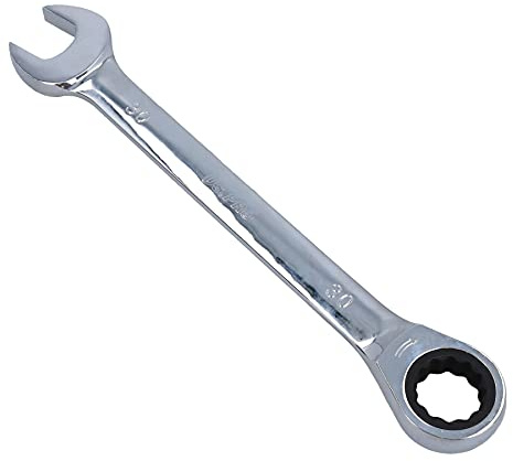 AB Tools 30mm Metric MM Combination Gear Ratchet Spanner Wrench 72 Teeth