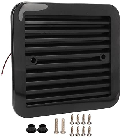 Tomotato Abluftventilator für Wohnwagen, 12V Seite Auslassöffnung Lüftungsventilator für RV Auto Wohnwage Wohnmobile Boot Yacht