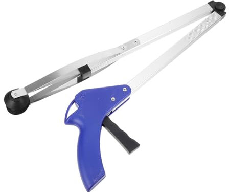 Mipcase Pinza Per Rifiuti Raccoglitore Portatile Per Giardino e Ambienti Esterni Strumento Per Raccolta Immondizia e Foglie Secche