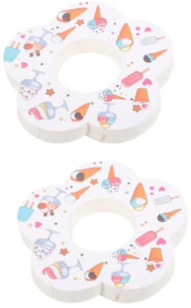 SHOWERORO 2sets Ice Pop Paper Tray Popsicles Holders for Boys and Girls Prevent Spills Perfect for Parties 100pcs*2