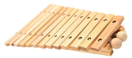 Xylophon-Instrument Für Erwachsene 13-Noten-Holz-Xylophon Tragbare Koordination Für Konzertveranstaltungen Orchester Im Freien Musikinstrument