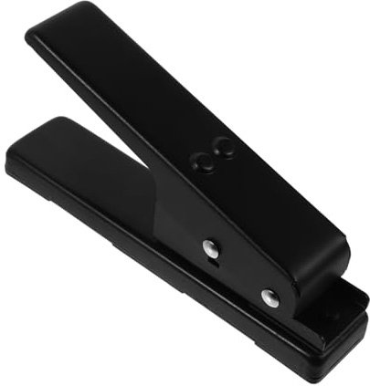 JOINPAYA Selbstgemacht Gitarrenplektrum Stanzer aus Schwarzem Eisen Zuverlässiges Werkzeug zum Erstellen Individueller Gitarrenpicks für Gitarristen und Bastler