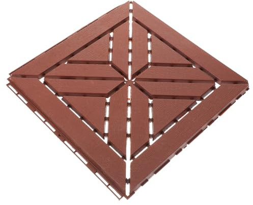 Artibetter Piastrelle Autobloccanti Per Pavimenti Esterni Piastrelle Per Terrazze Pavimento Autobloccante in Plastica Per Esterni