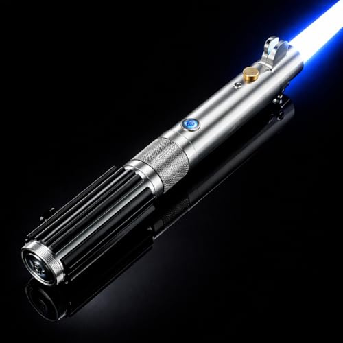 G4E - Spada laser con app Bluetooth, oscillazione fluida, 16 font audio, cambio colore RGB infinito, controllo del movimento, RGB v3.0 aggiornato, spada luminosa per adulti e cosplay (ANI RGB