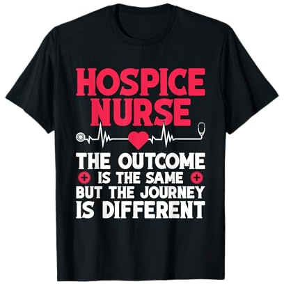 Hospice Infermiera Apprezzamento Viaggio registrato Infermiera Hospice Maglietta