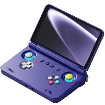 Pocket Flip 2 | 865 Android Handheld Game Console | 5.5-Inch Retro Portable Gaming Device | 128GB Storage, Blue | Gifts for Adults & Retro Gaming Enthusiasts