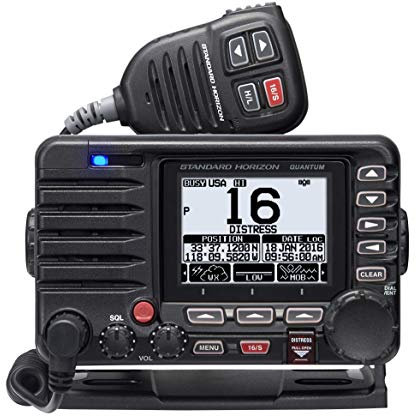 Standard Horizon Quantum GX6000 25W Commercial Grade Fixed Mount VHF w/NMEA 2000, Integrated AIS receiver, & Speaker Mic
