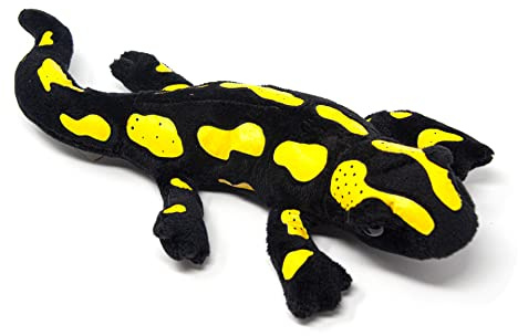 Cornelißen Peluche de salamandra de fuego, 28 cm, animales de peluche, lagarto, lagarto, gecko