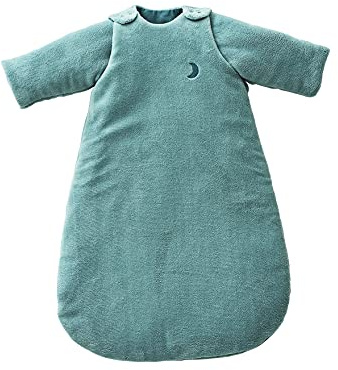 Vertbaudet Baby Winterschlafsack Alaska, Ärmel abnehmbar grün 85CM