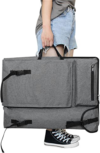 Funda A2 para portafolio artístico, 4K, bolsa de dibujo, bolsa de transporte, bolsa de arte, bolsa de almacenamiento portátil, bolsa de almacenamiento para cuadernos de bocetos, bolsa de hombro para