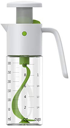 Vucchini Botella Mezcladora de Aderezo para Ensaladas,Taza de Prensado de 300ml para Salsa de Tomate de Almacenamiento de Jugo