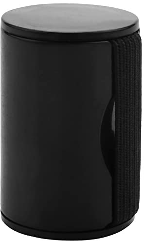 Gitarre Ukulele Sand Shaker Rhythmus Maraca Cabasa Wear on Finger Ukulele Zubehör Schwarz