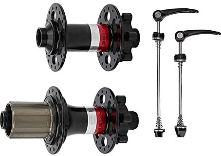 Fahrradnabe Bike-Hub mit schneller Freisetzung Skewer-Alloy-Berg-Fahrradscheiben-Bremsnabe 32 Löcher 8 □ 11 Ruf 72 Ring für MTB Road Bike