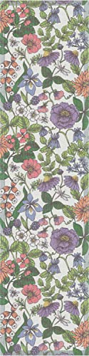 Ekelund - Tischläufer Flora 35x140 cm 100% Baumwolle
