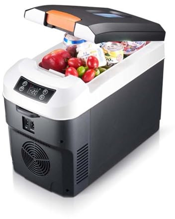 CAMEKIAY Frigo Compression 12v Grande Capacité 10l ， Frigo Pour Voiture éCran Tactile Intelligent, Chaud Et Froid RéGlable ， Mini Frigo Camping Convient Pour L'ExtéRieur, La Voiture