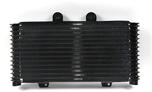 Arashi Oil Cooling Cooler Radiator for Suzuki GSF Bandit 1200 2001-2005 Motorcycle Replacement Accessories GSF1200 Black 2002 2003 2004